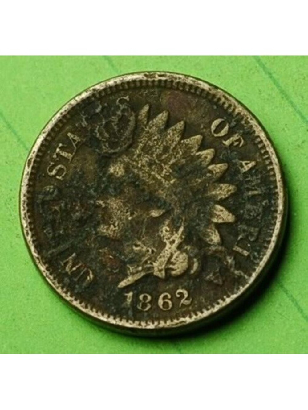 X55 1862 Indian Head Cent Penny 1c - Check Out Our eBay Store - old coin money